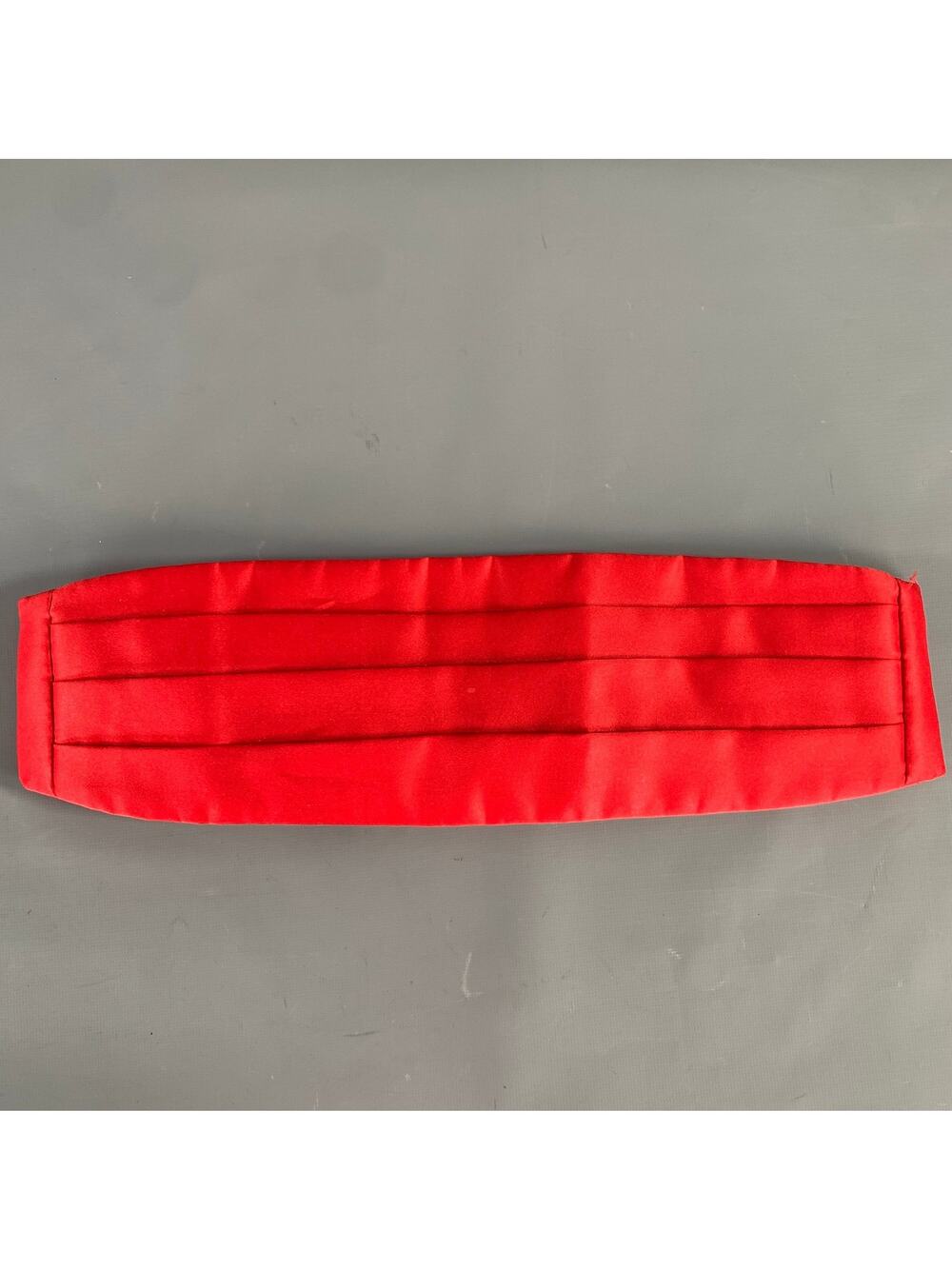Red Black Shimmer Cummerbund